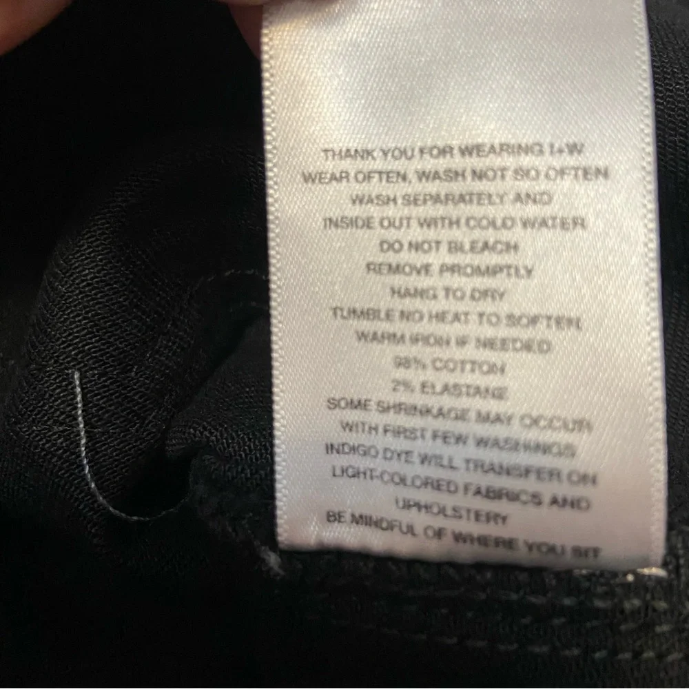 Imogene + Willie Black Womens Imogene Slim Jeans New! Sz 24* see measurements